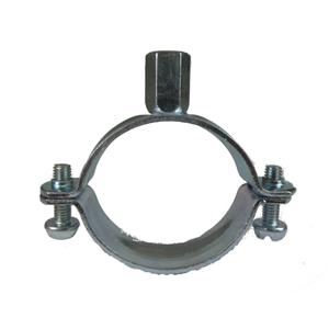 15-19mm Unlined ClaspQwik™ CQU Pipe Clamp with M8/10 Bossed